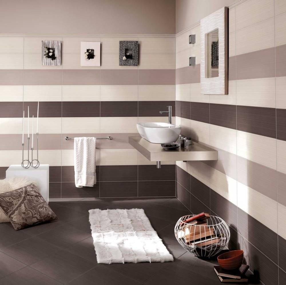 варианты дизайна ванной комнаты плиткой