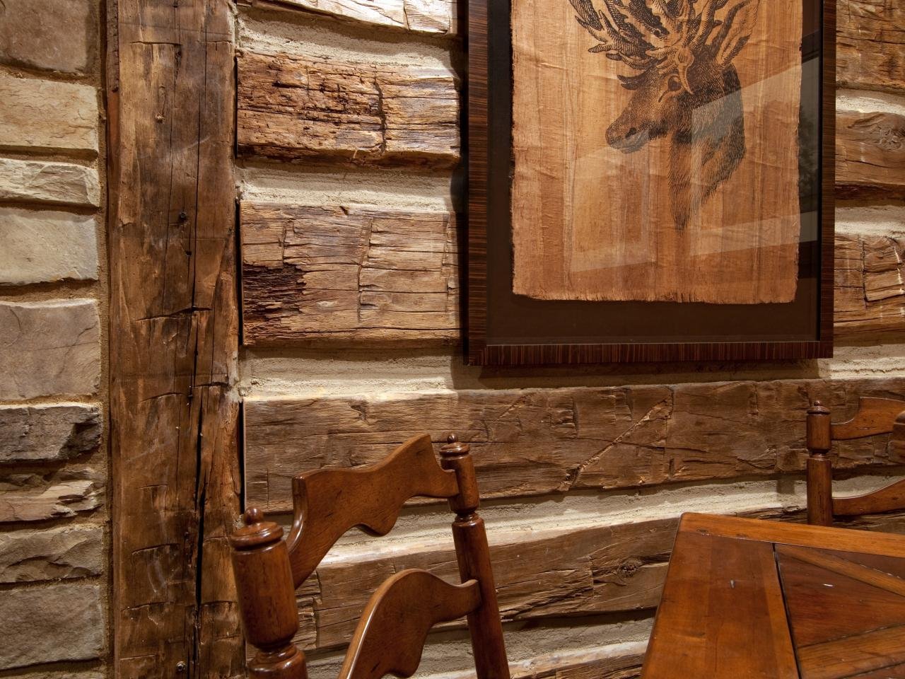 деревянные доски на стену для интерьера