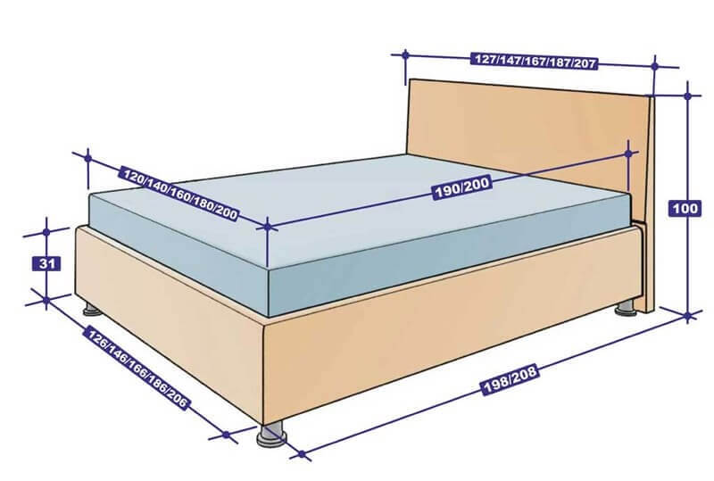 Как визуально расширить узкую спальню