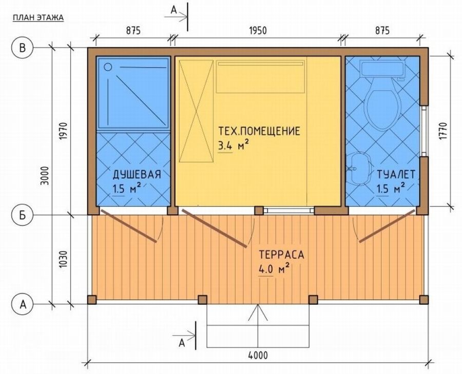 Хозблок с туалетом для дачи своими руками чертежи