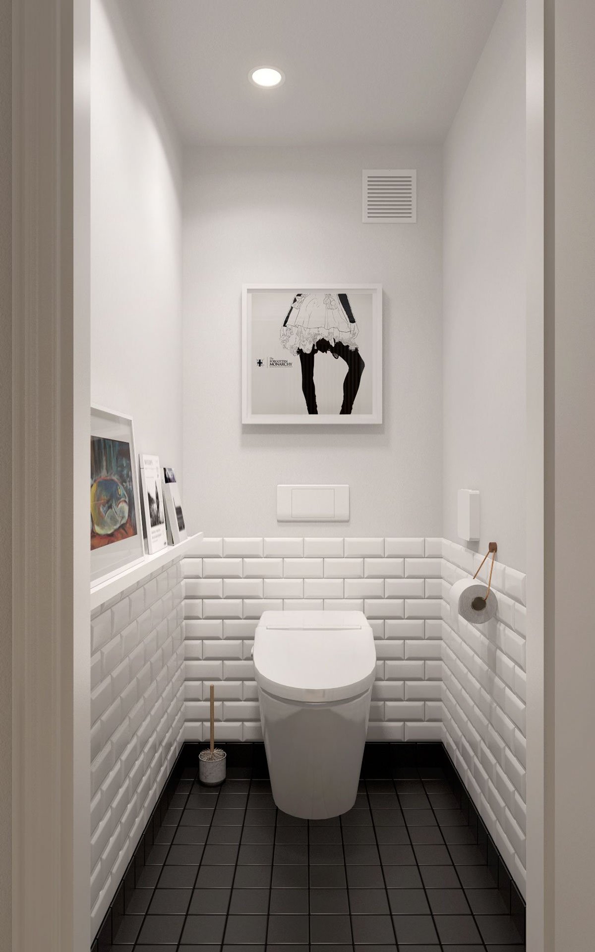Отделка туалета: варианты оформления туалетной комнаты (фото)