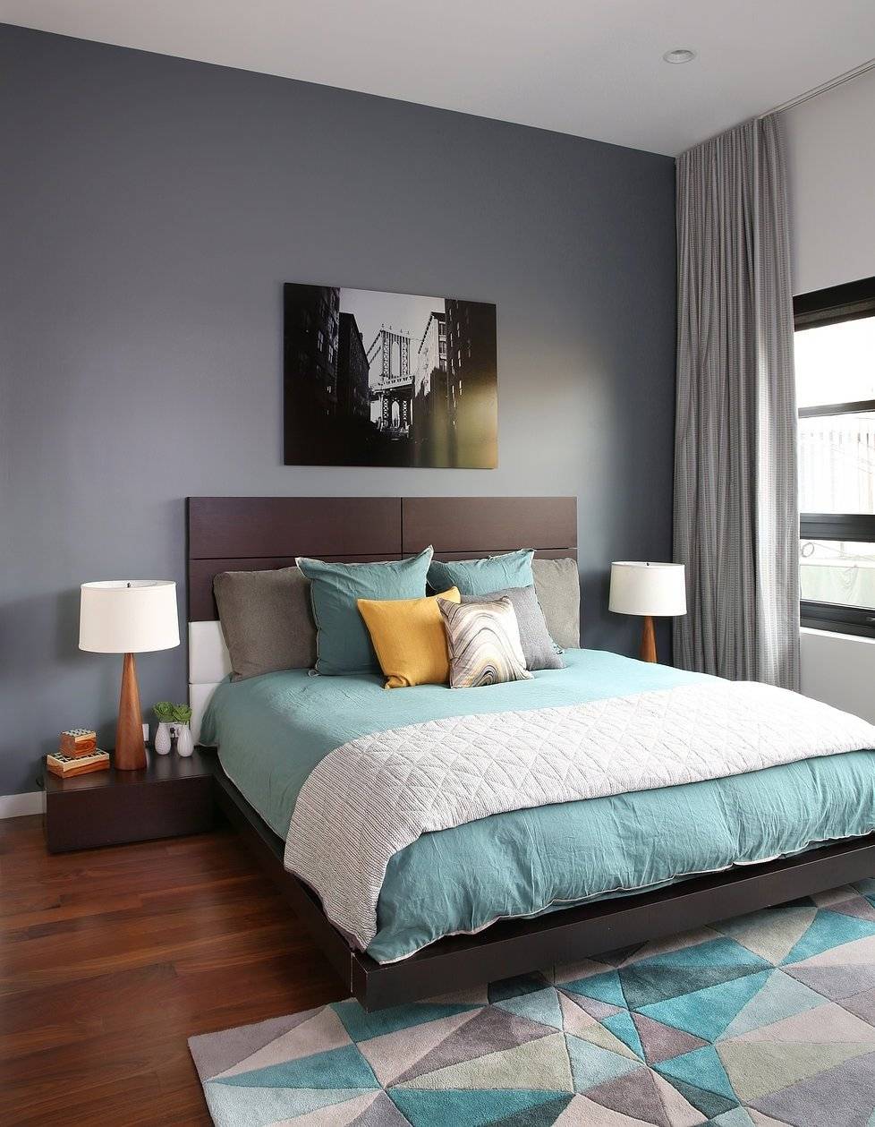 Какой цвет обоев выбрать для спальни: 19 фото с вариантами, критерии