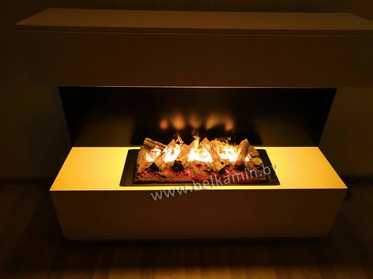 Электрический камин с эффектом живого пламени: современный очаг с имитацией огня, устройство, рейтинг лучших, фото
