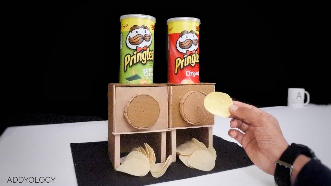Коробка от чипсов «принглс»: что из неё можно сделать полезного