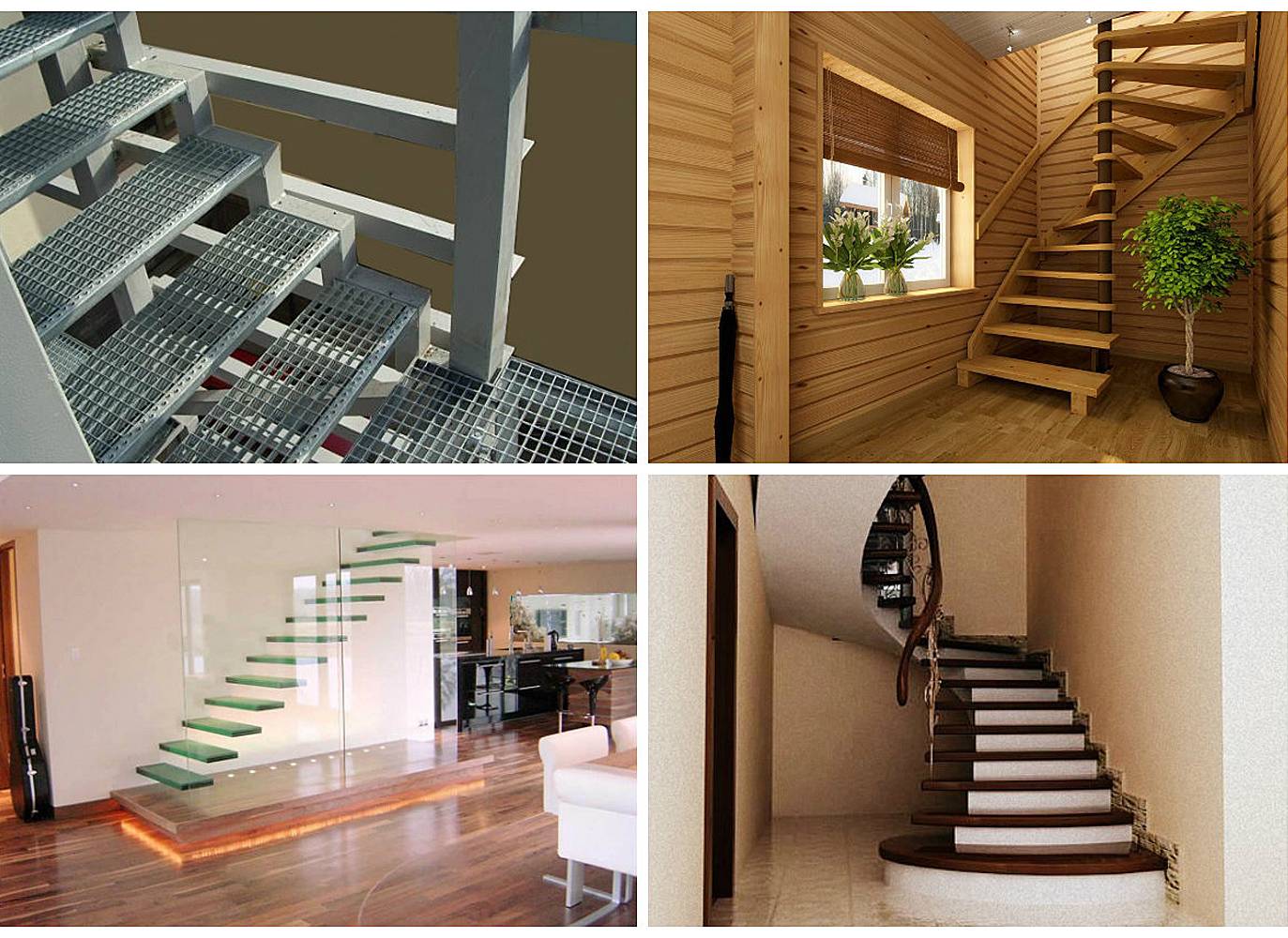 Какие виды лестниц на второй этаж или мансарду в частном доме: из дерева или металла, типы конструкции +фото и видео