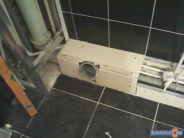 Короб из гипсокартона в туалете: пошаговая инструкция
