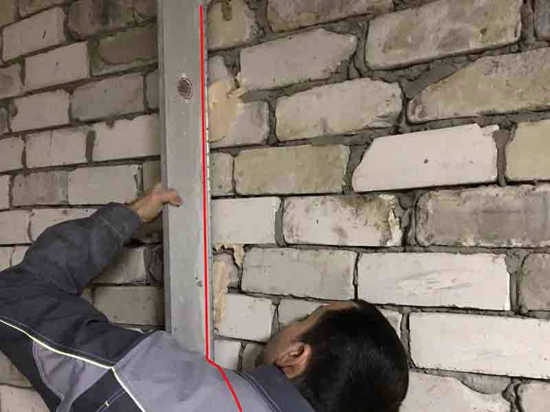 Установка маяков для штукатурки стен: как установить своими руками