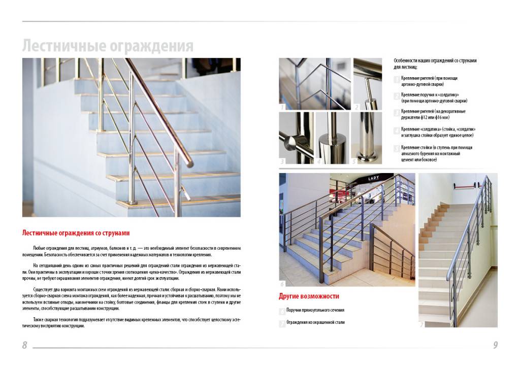 Ограждения для маршевых и винтовых лестниц в частном доме | онлайн-журнал о ремонте и дизайне