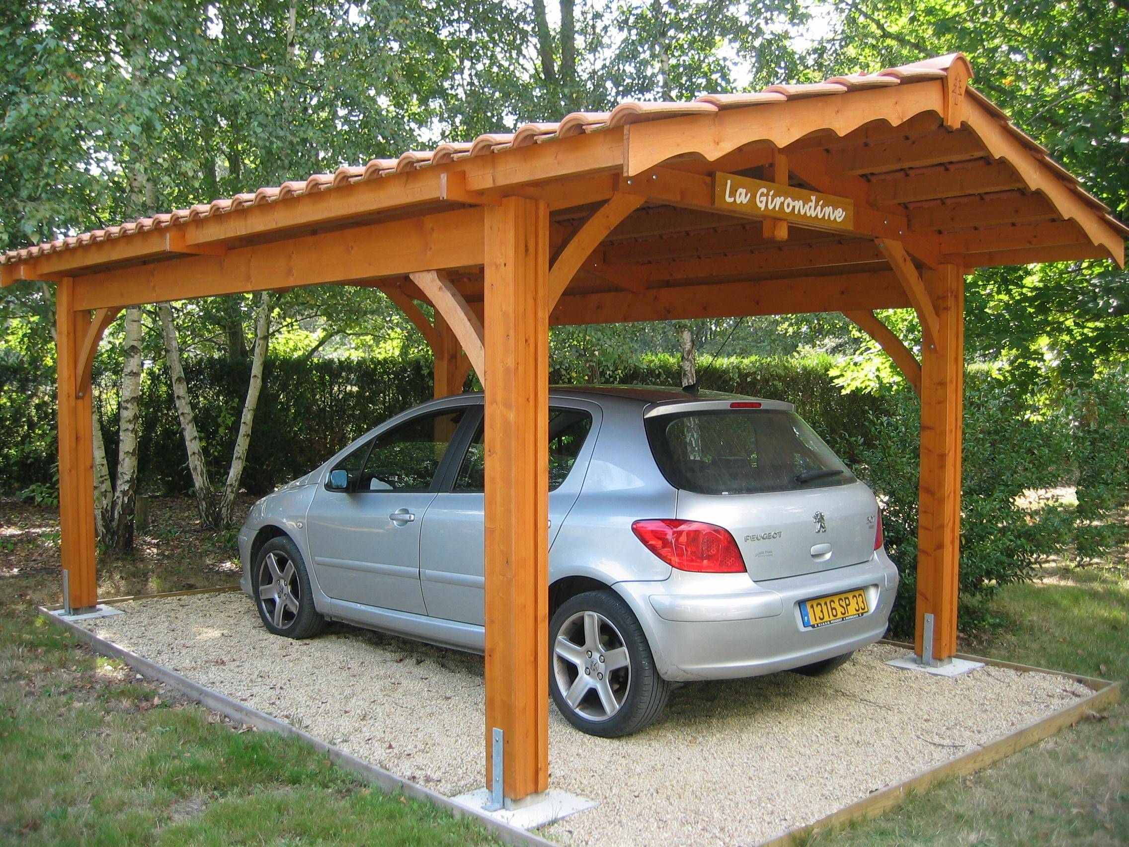 Навес для машины своими руками из металла: деревянный на даче для автомобиля, строительство из дерева - проект
