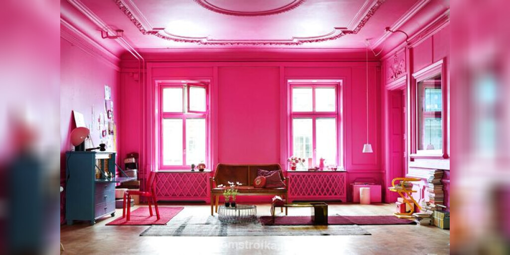 Цвет фуксия и сочетание с ней в одежде, интерьере. фото. | lookcolor