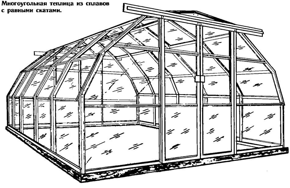 Проекты теплиц своими руками