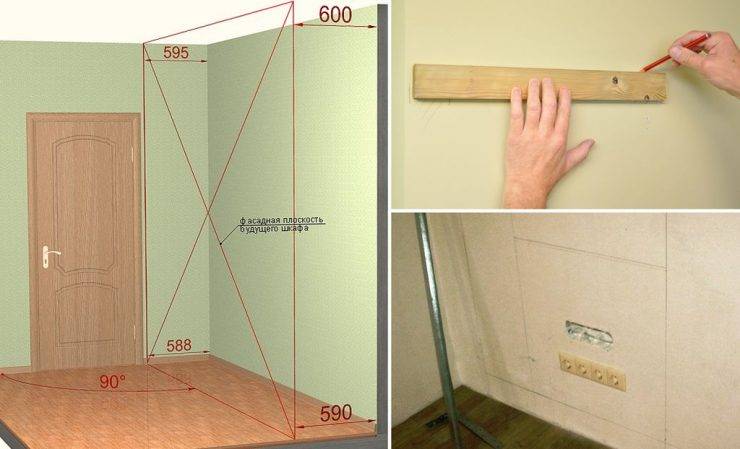 Шкаф из гипсокартона своими руками: пошаговая инструкция с фото о том, как определиться с размерами, сделать каркас, установить дверь и организовать отделку