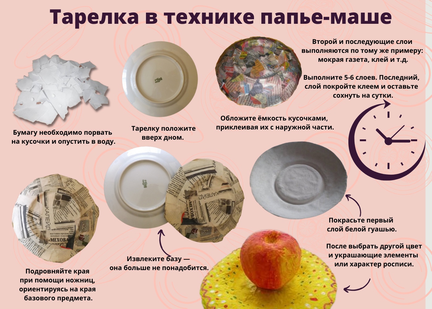 Отделка стен папье маше | мой сад и огород