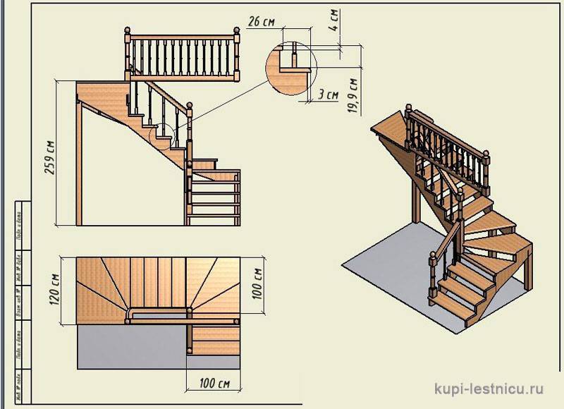 Монтаж лестницы в деревянном доме пошаговые инструкции — чертежи и схемы