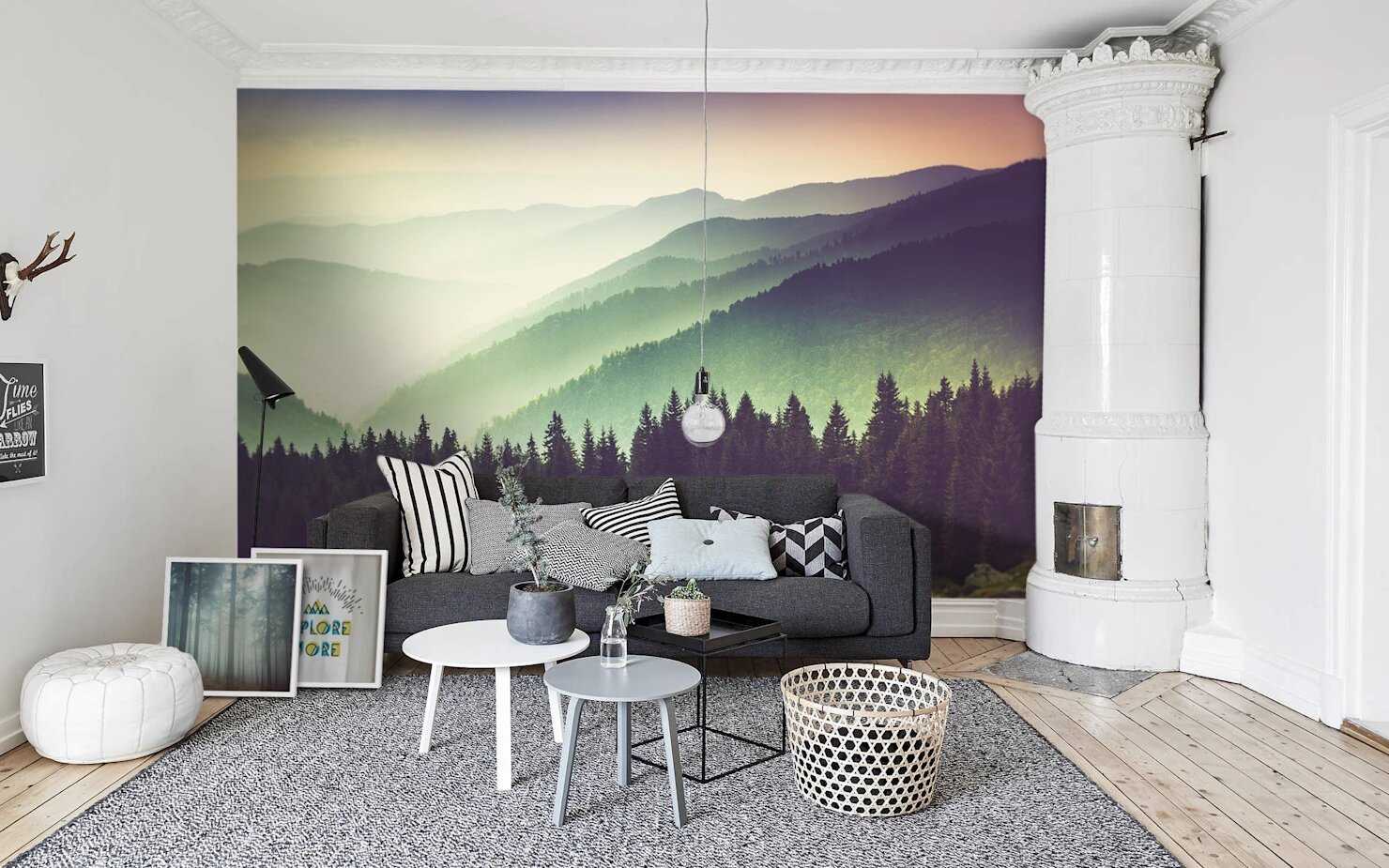 Роспись стен в интерьере: художественная, декоративная своими руками, техника для новичков, краски, дизайн интерьера, фото