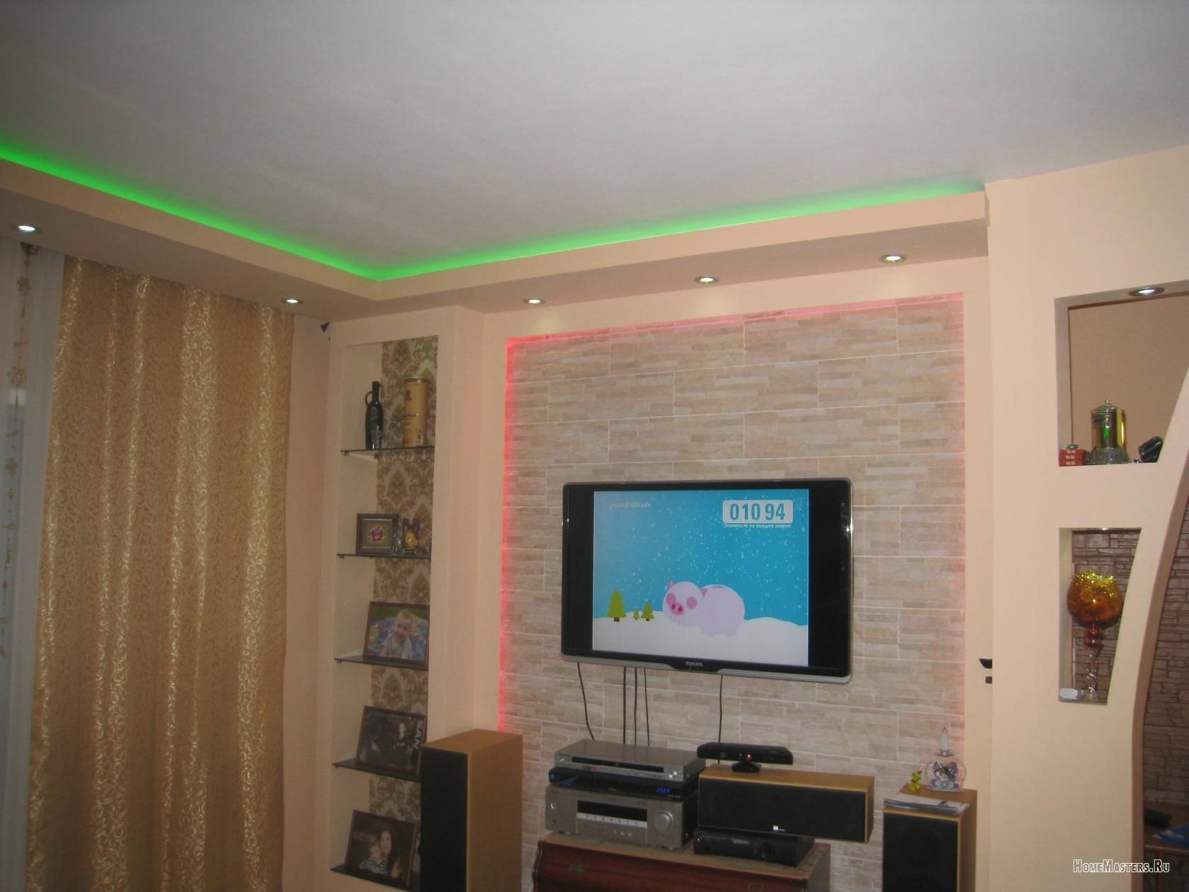 Ниши со светодиодной подсветкой потолка: конструкции ниш для led лент | ehto.ru