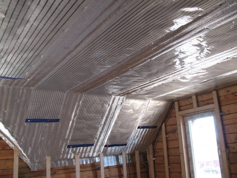 Инфракрасное потолочное отопление: как установить ик обогреватели