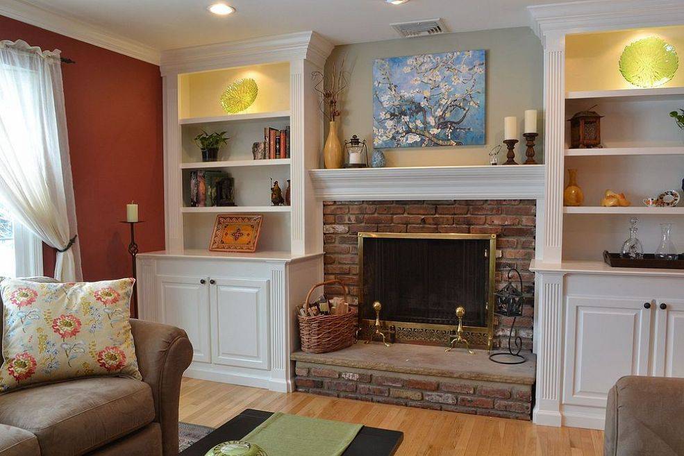 Фальш-камины в интерьере гостиной: уют и стиль вашего дома