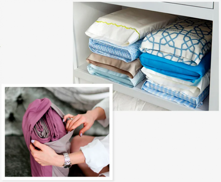 Как сложить одеяло компактно - полезные советы
