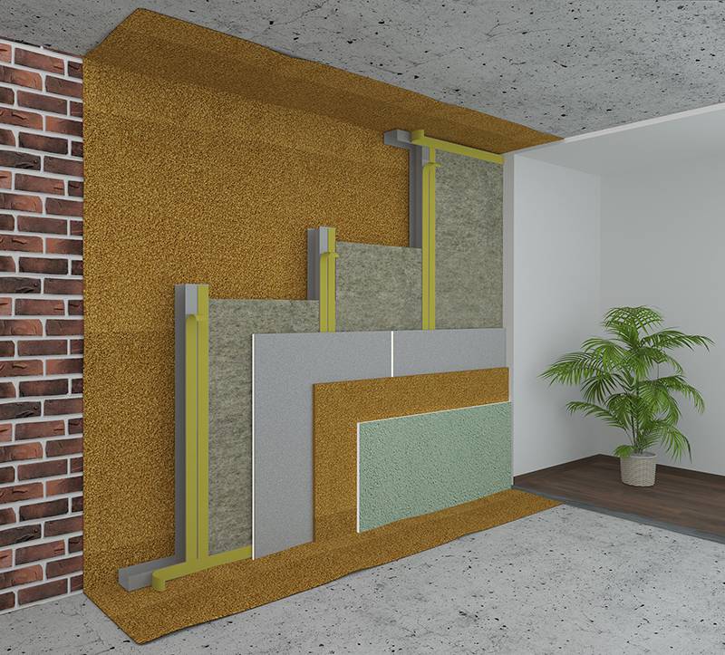 Тонкая шумоизоляция потолка в квартире: материалы