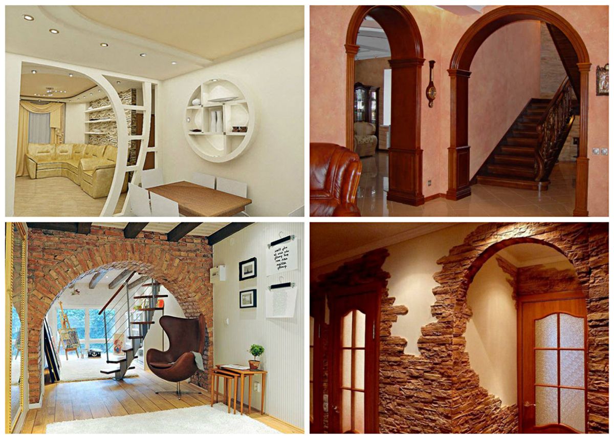 55 идей оформления арки в квартире своими руками (фото) - bs-ibs.ru