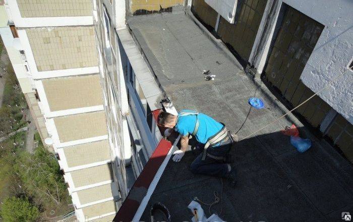 Порядок действий при протечках балкона