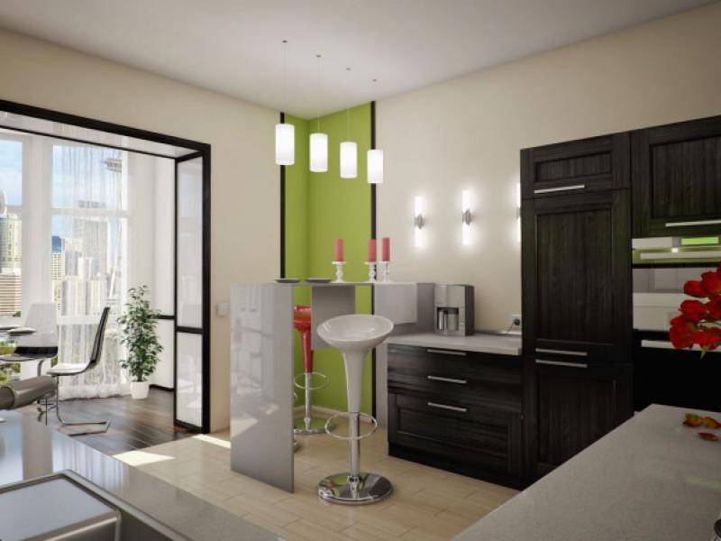 Дизайн кухни совмещенной с балконом: идеи объединения пространства | дом мечты