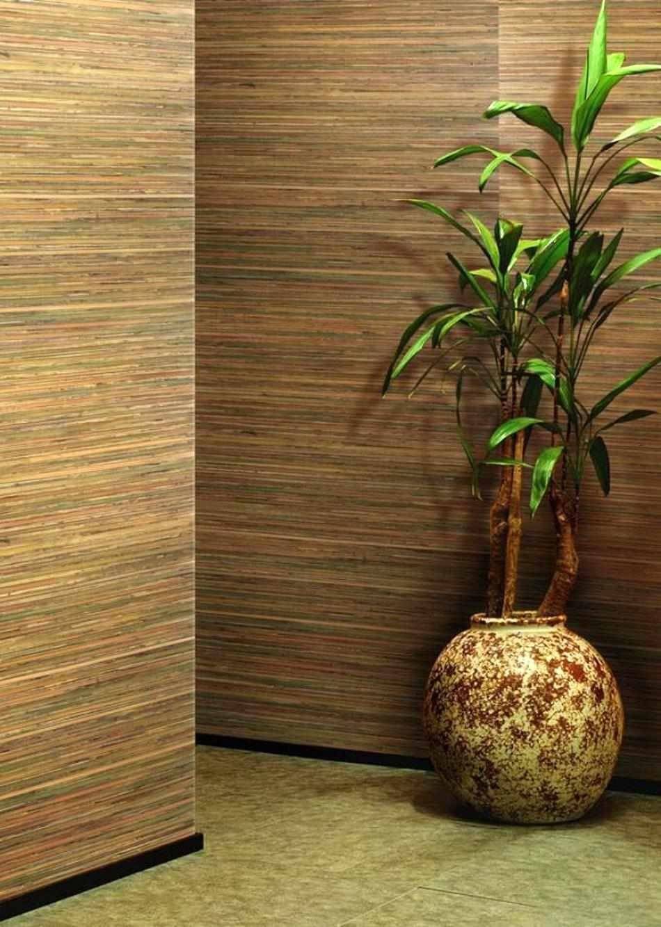 Оклейка стен бамбуковыми обоями - выбор клея и наклейка