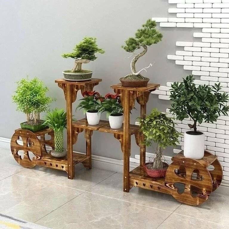 Подставка для цветов своими руками: подробные мастер-классы с фото