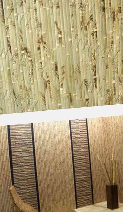 Особенности применения бамбуковых обоев в интерьере