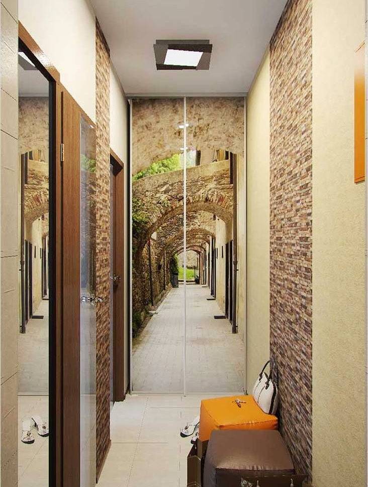 Ремонт коридора в квартире в прихожей фото