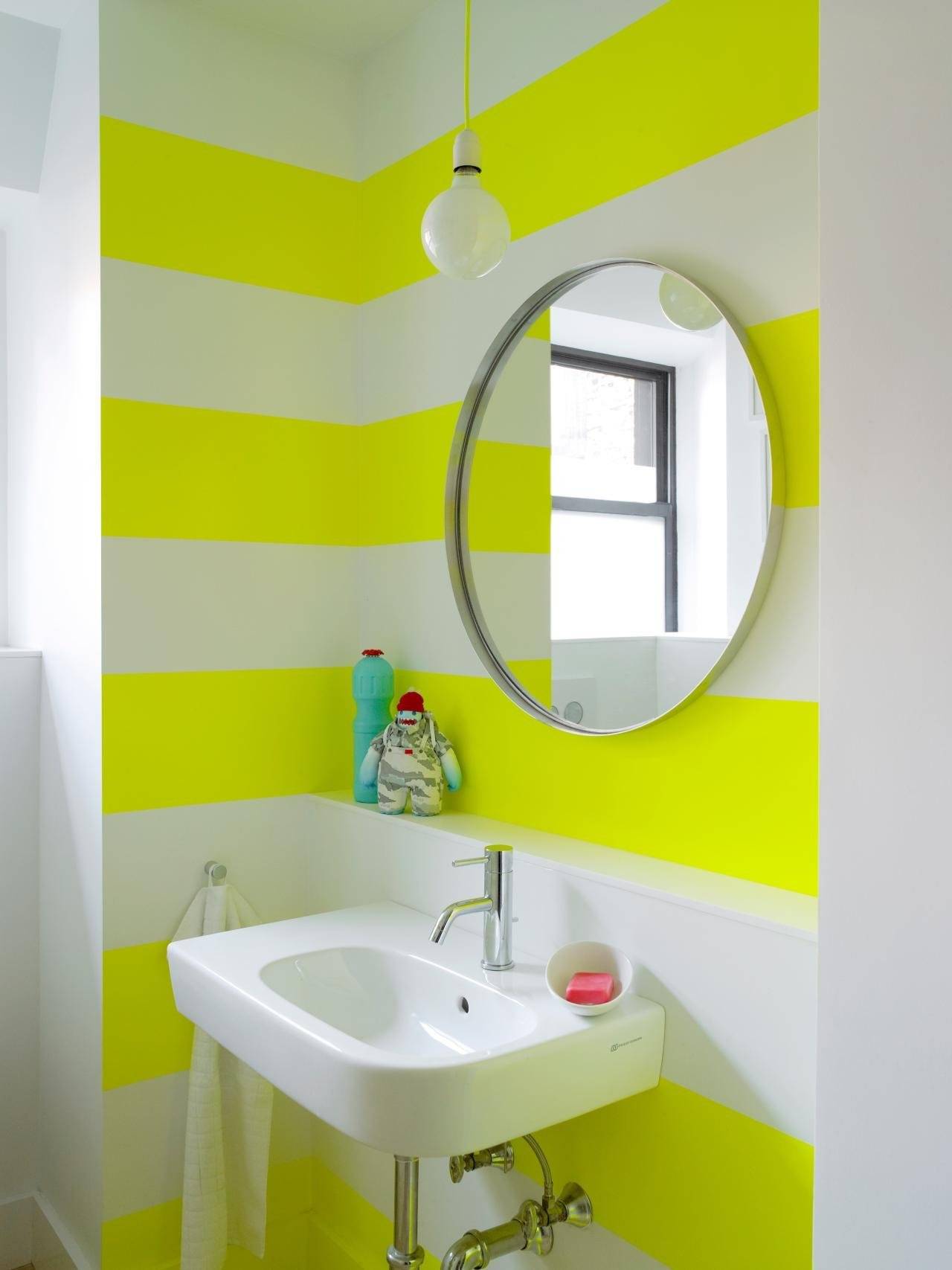 Покраска стен в ванной комнате дизайн фото