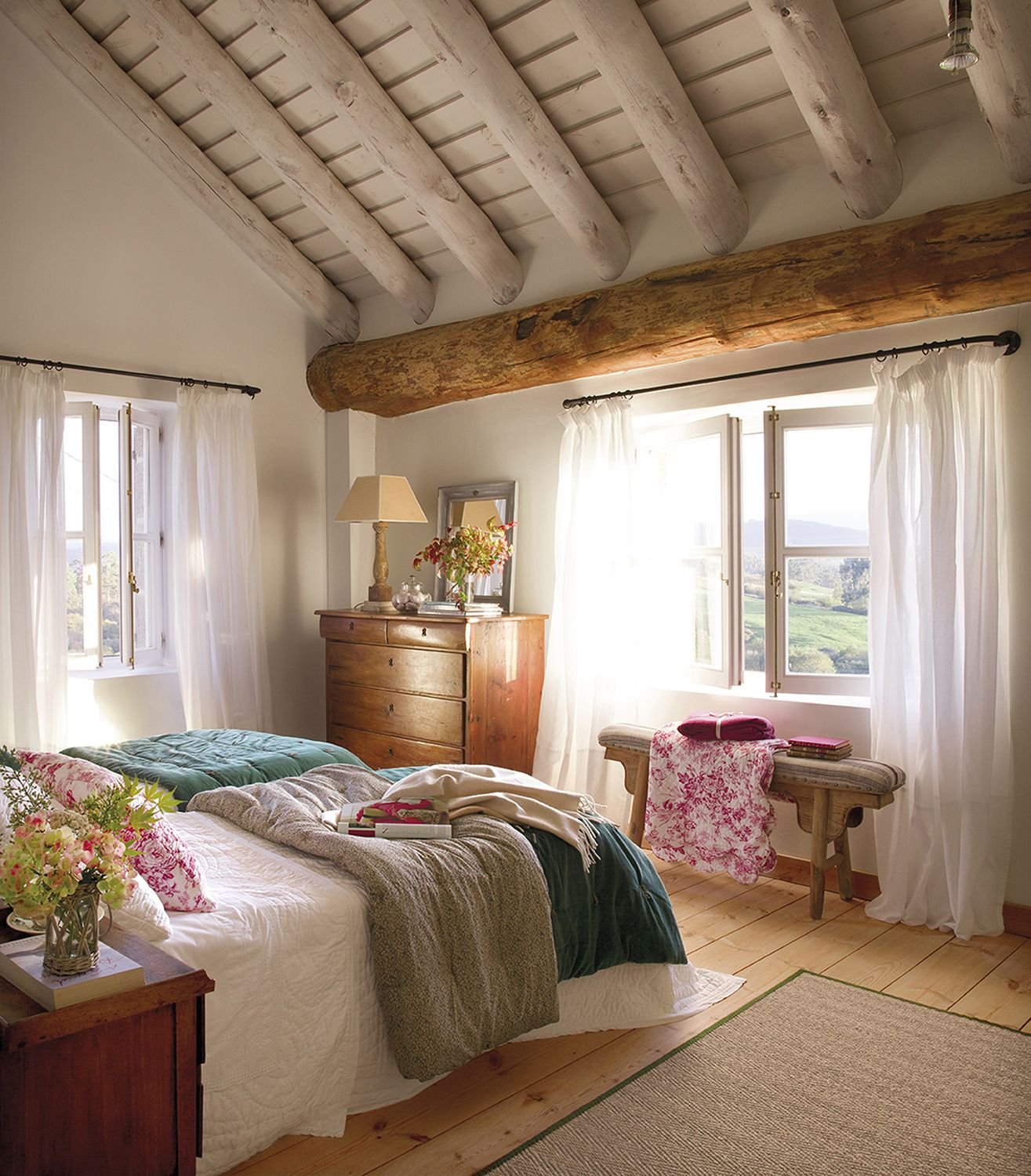 спальня в деревенском стиле своими руками