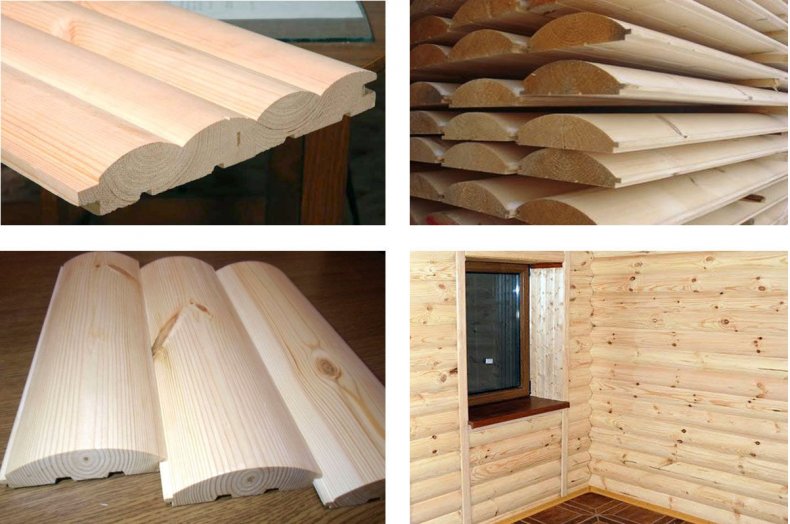 Блок-хаус - виды материалов для разных типов работ