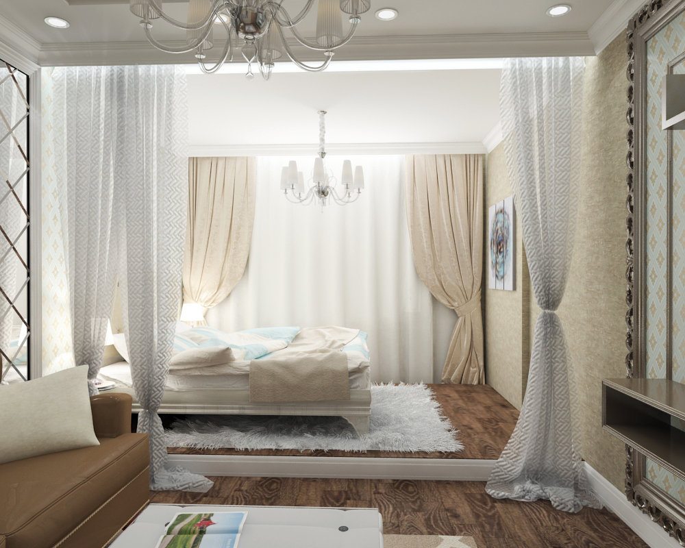 Дизайн гостиной-спальни площадью 18 кв. м: особенности зонирования и оформления
