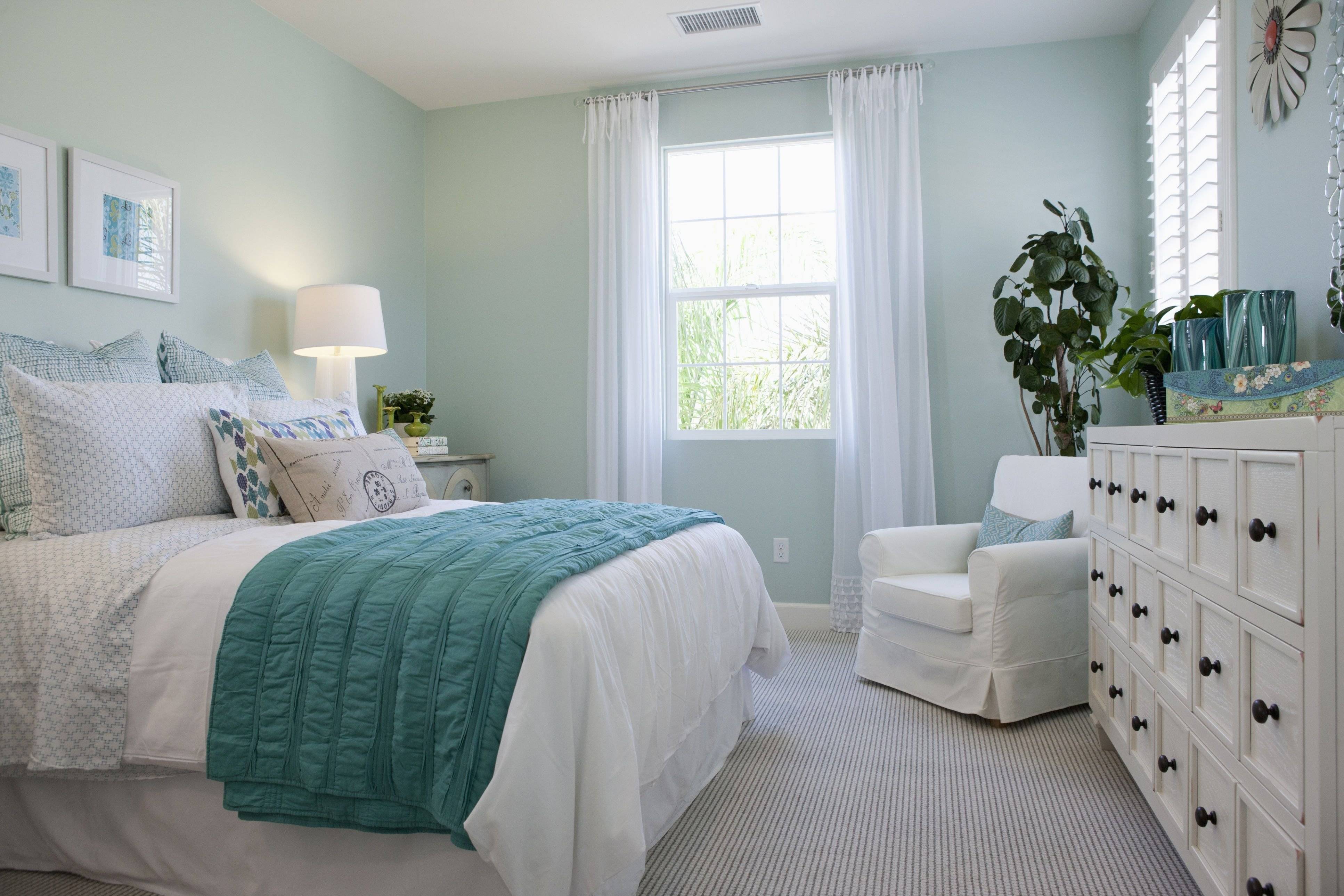 Модная голубая спальня: 29 новых идеи спальни в голубых тонах