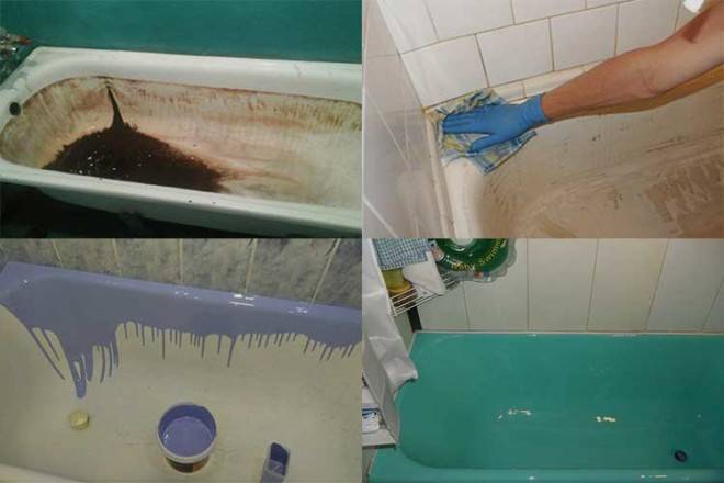Какой плиткой покрыть ванну. Покраска ванны акрилом. Восстановление ванны акрилом. Заливка ванны акрилом. Покраска чугунной ванны.