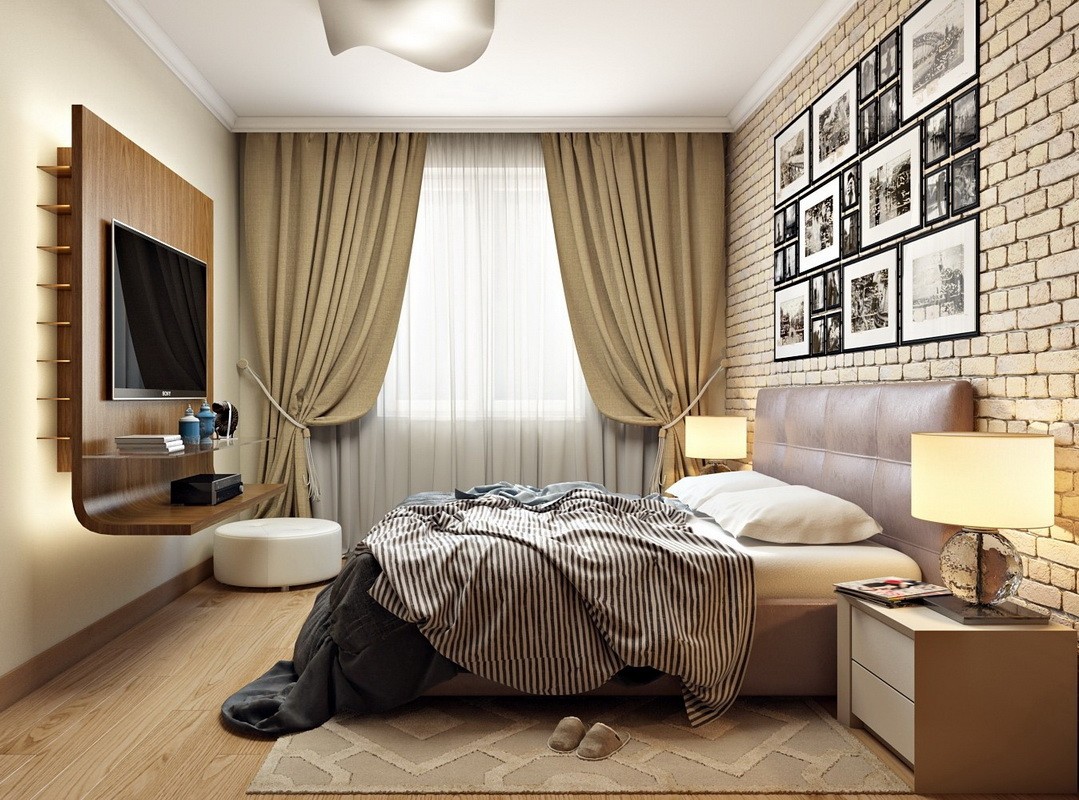 Спальня 12 кв. м. - 130 фото лучших вариантов оформления дизайна спален квадратных и прямоугольных форм