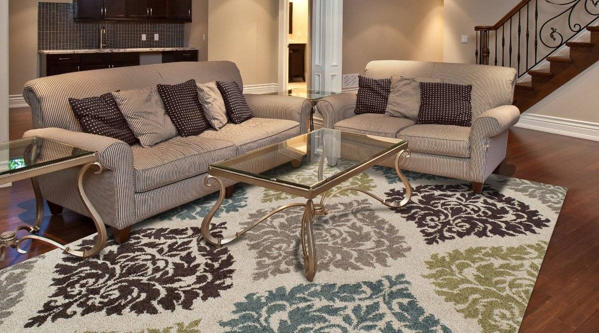 Как выбрать ковёр на пол для гостиной