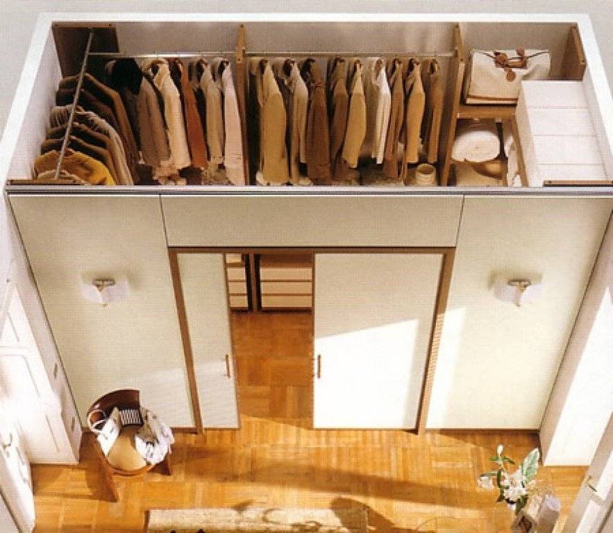 Шкаф гардеробный металлический: система хранения своими руками