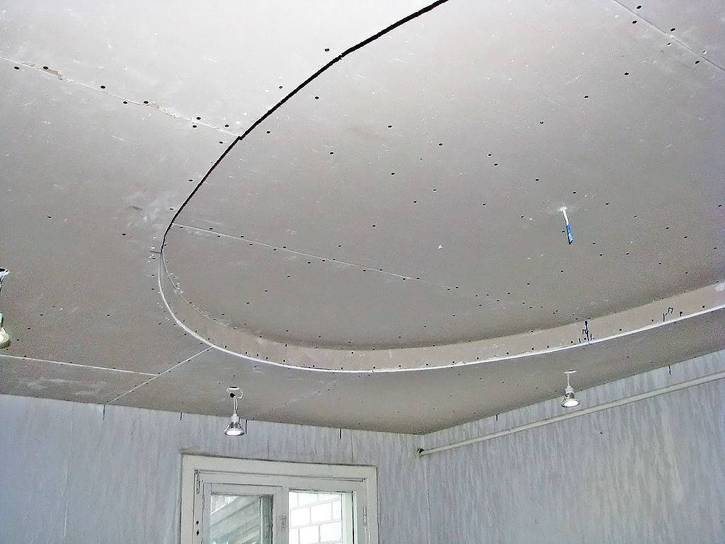 Как сделать потолок из гипсокартона своими руками: пошаговая инструкция