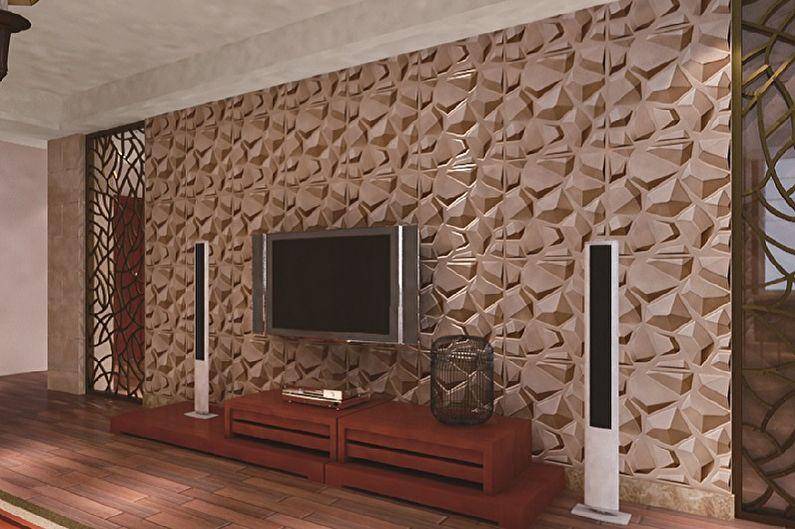 Cтеновые панели для внутренней отделки: виды декоративных облицовочных изделий на стену в квартире (фото)
