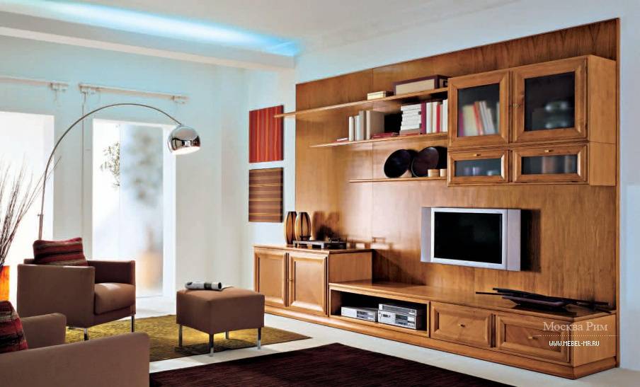 Дизайн интерьера роскошной гостиной в стиле модерн