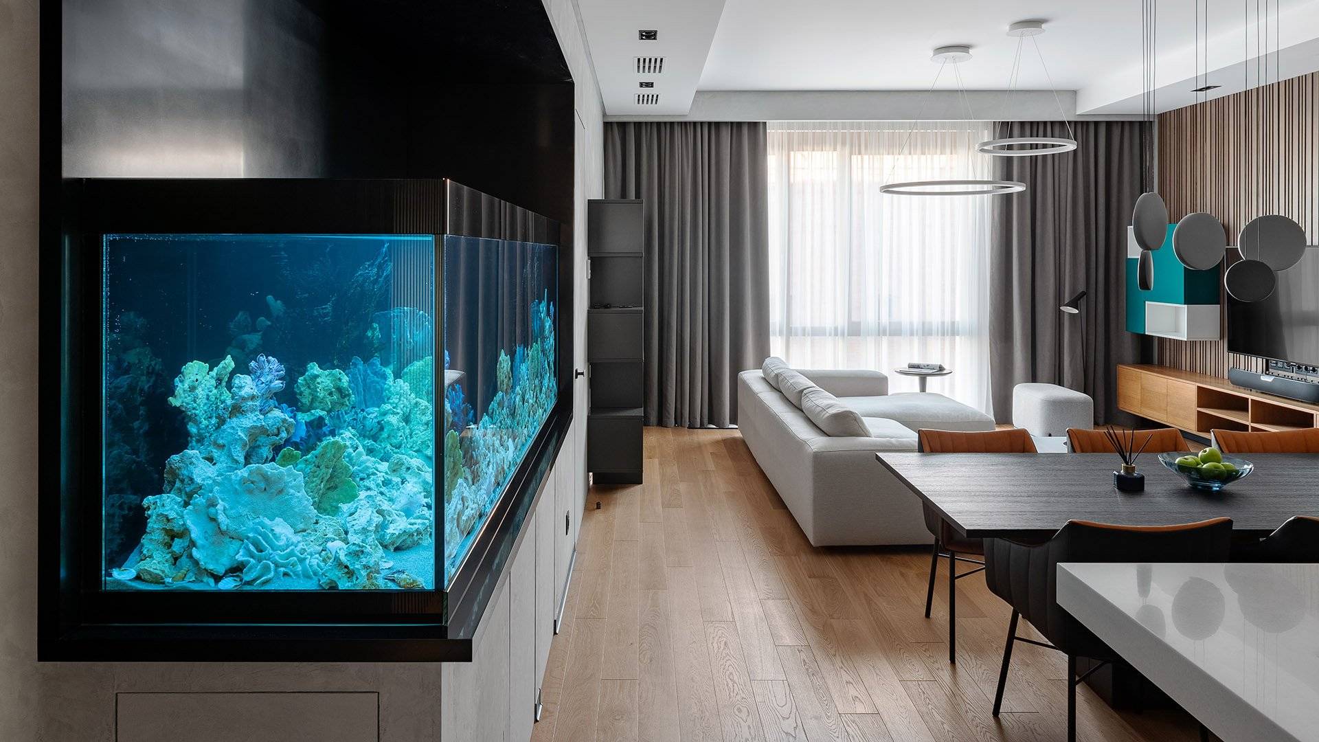 Оформление аквариума: 80 фото примеров оформления стильного дома для рыб