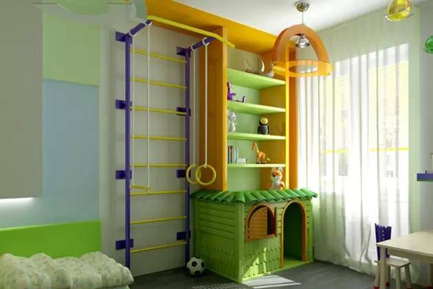 Шведская стенка для детей в квартиру: как правильно выбрать