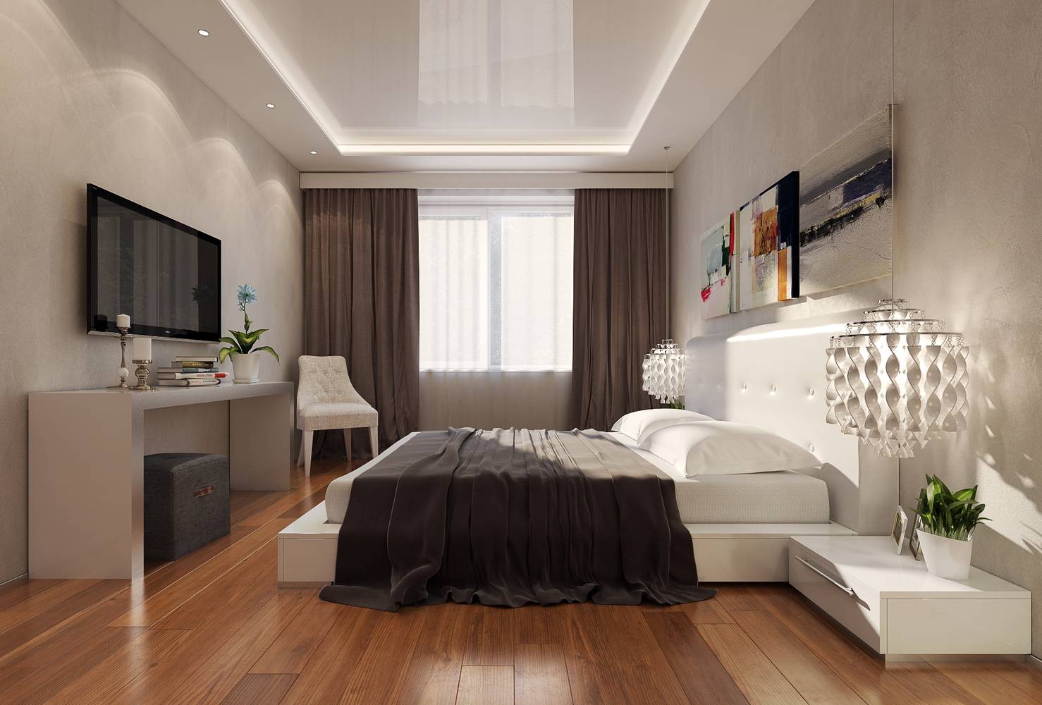 Спальня в квартире - 105 фото в современном стиле и актуальные новинки дизайна