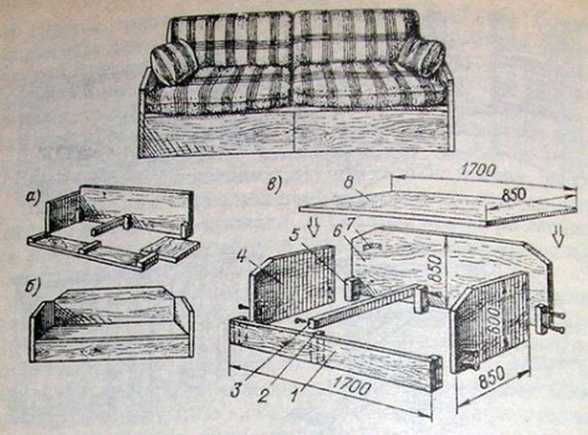 Как сделать диван своими руками, чертежи и схемы самодельной сборки, способы изготовления углового, модульного и раскладного дивана в домашних условиях