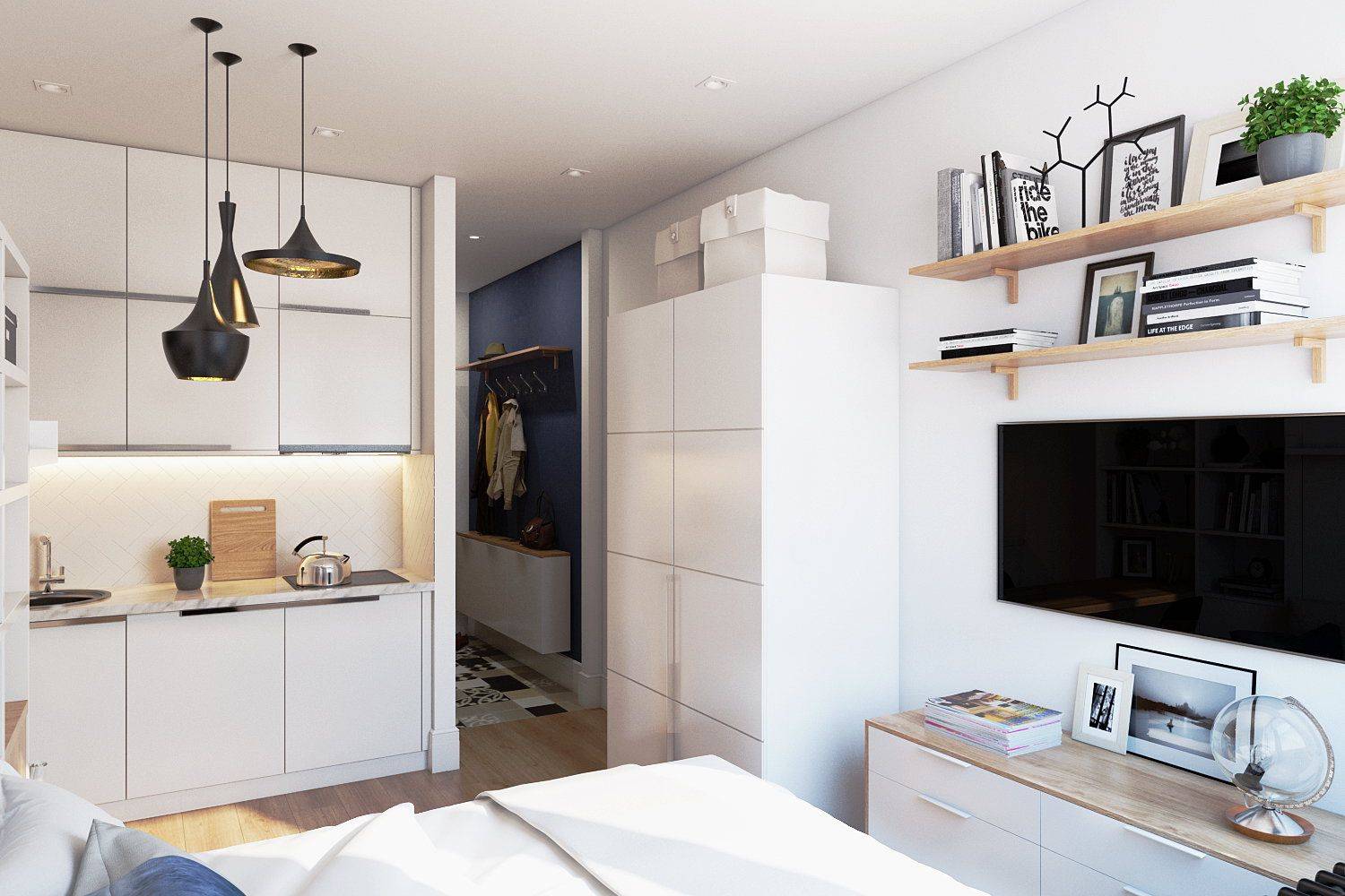 Маленькие квартиры — 100 фото эксклюзивного дизайна современных и стильных интерьеров