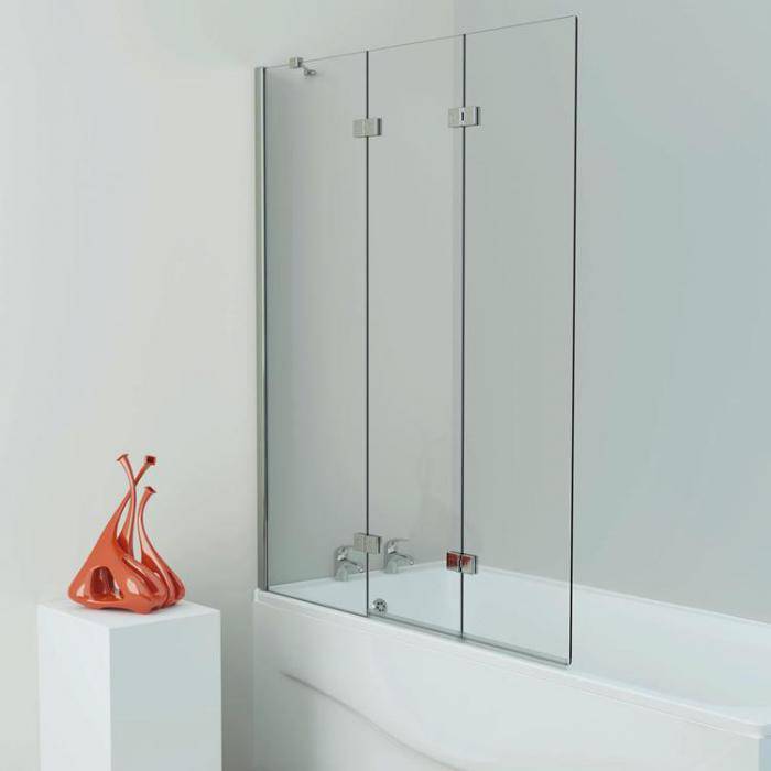 Шторка для ванной комнаты из стекла — идеи для дизайна