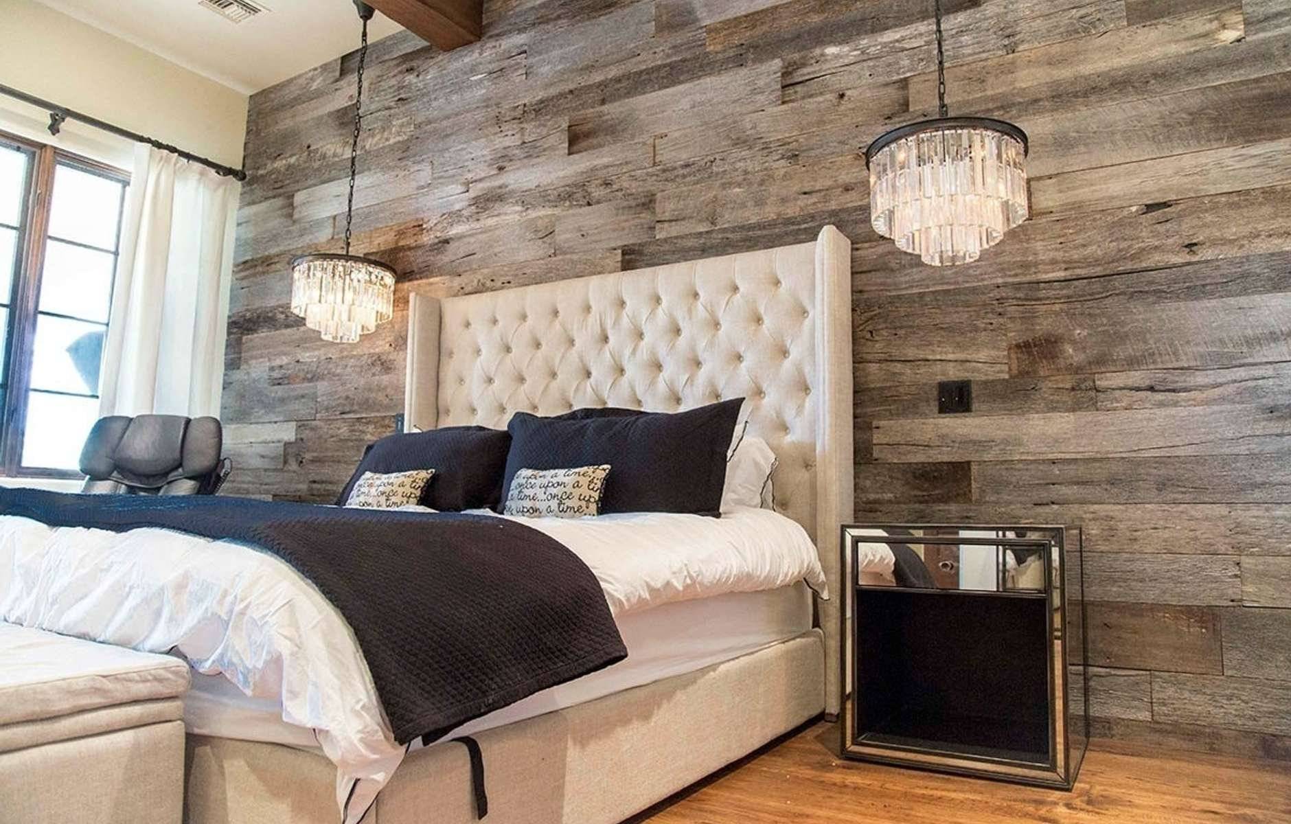 Rustic Wood Decor спальня